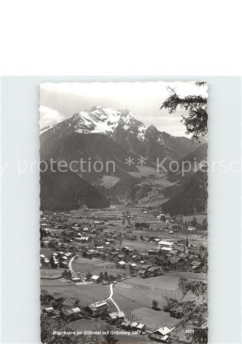 Mayerhofen Fliegeraufnahme