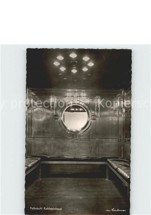 BERCHTESGADEN Bayern Fahrstuhl im Kehlsteinhaus