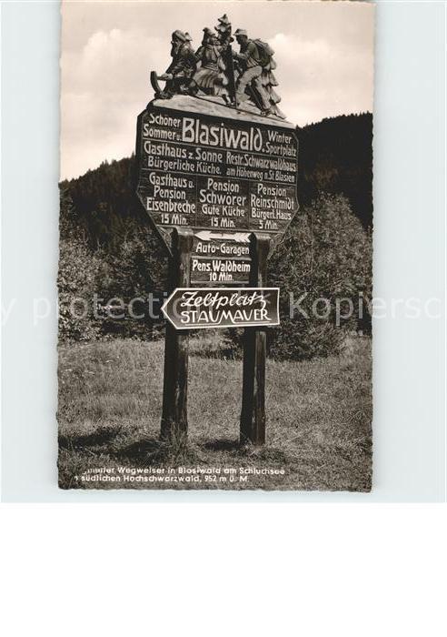 Blasiwald Der Grosse Wegweiser