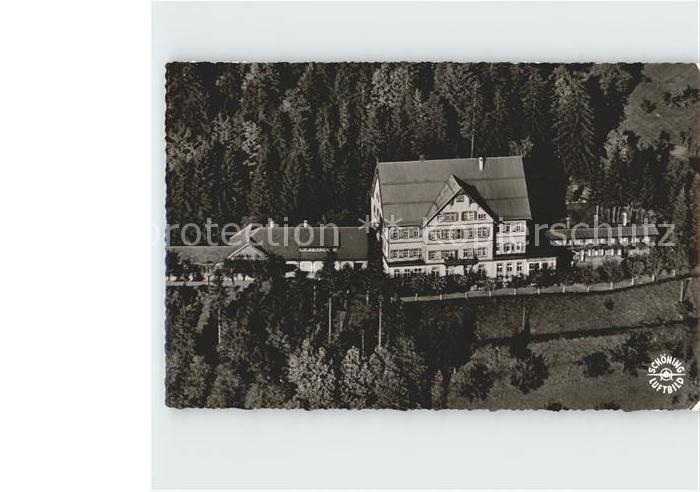 Schweigmatt Fliegeraufnahme Pension Buehler