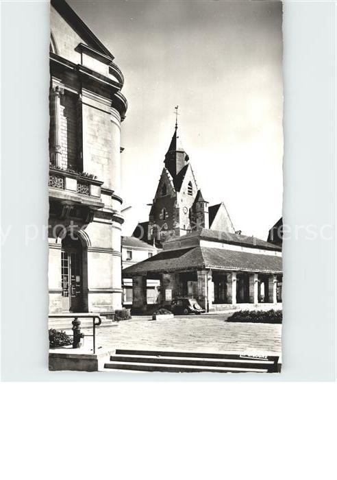 Mamers Sarthe Place Carnot Eglise Saint-Nicolas, Les Halles