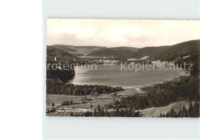 TITISEE Schwarzwald BW Fliegeraufnahme Titisee