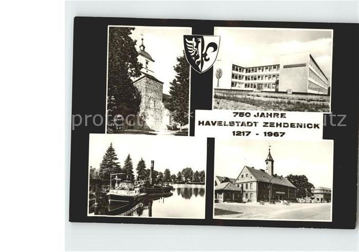 Zehdenick 750 Jahre Havelstadt Zehdenick 1217- 1967