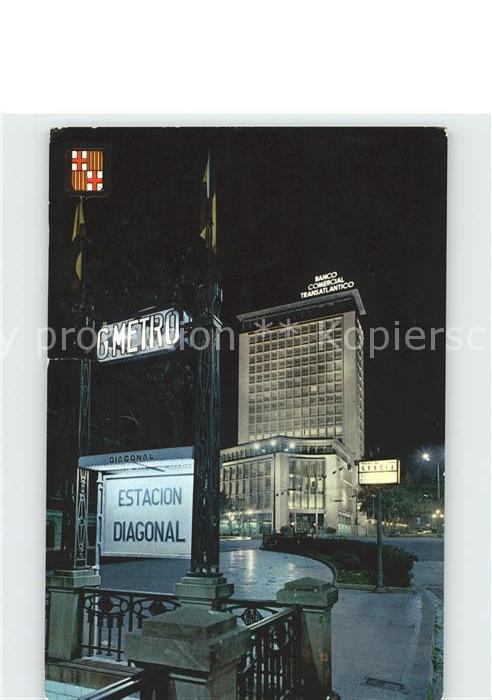 Barcelona Cataluna Generalisimo avenue