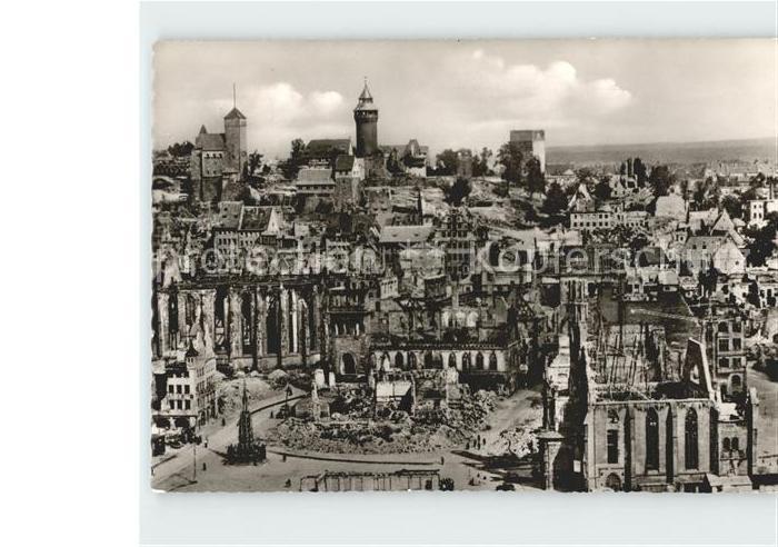 NueRNBERG  CITY Hauptmarkt Burg