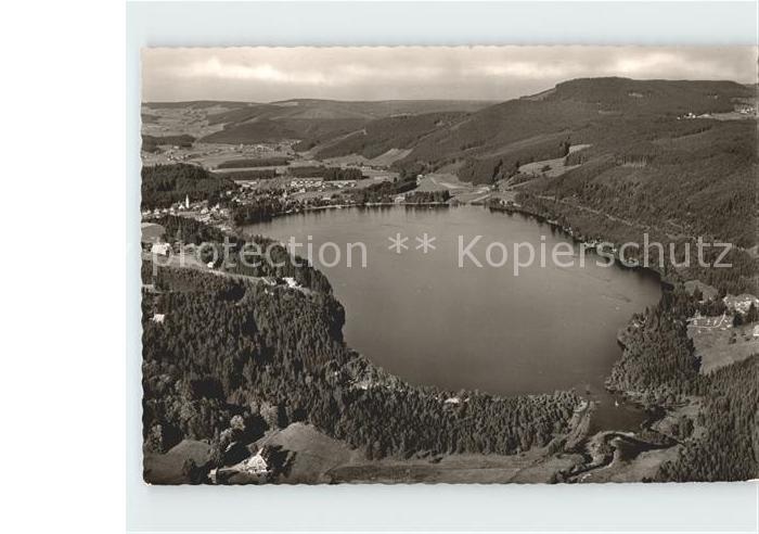 TITISEE Schwarzwald BW Fliegeraufnahme