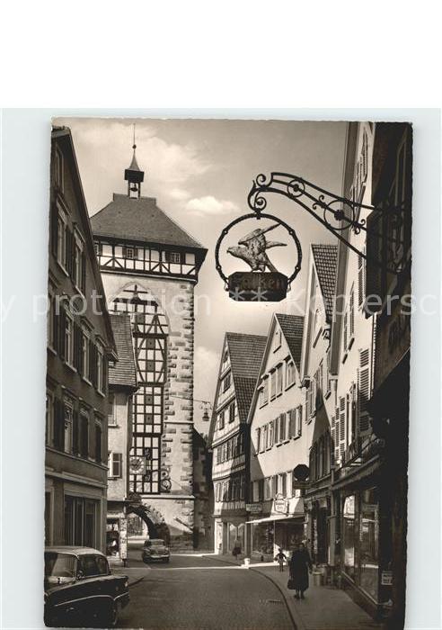 Reutlingen Katharinenstrasse Tuebinger Tor
