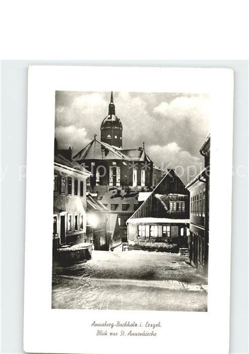 Annaberg-Buchholz Erzgebirge Sankt Annenkirche