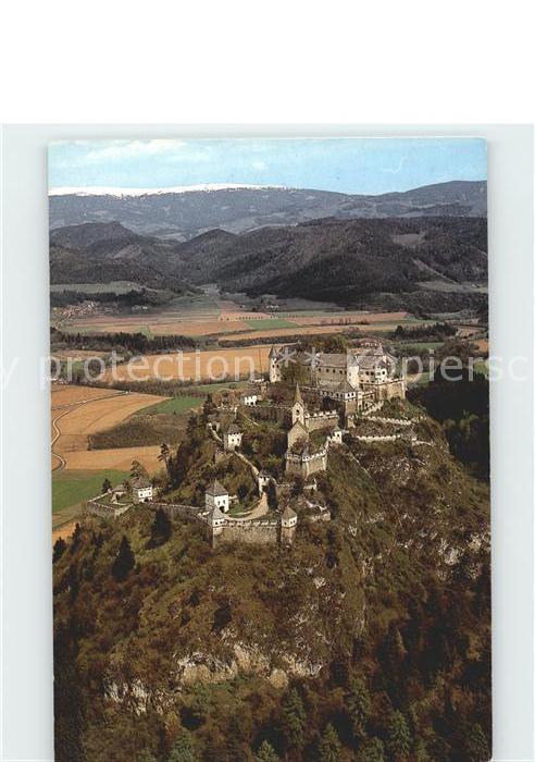 Burg Hochosterwitz Burg Fliegeraufnahme