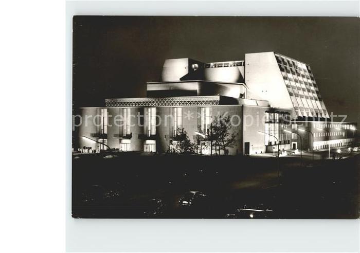 Koeln Rhein Grosses Haus Festbeleuchtung