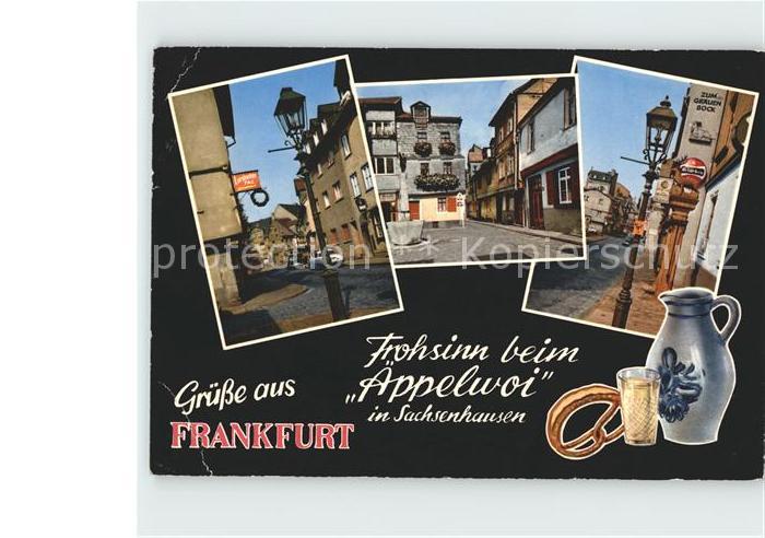 Sachsenhausen Frankfurt Gaststaette Zum Grauen Bock