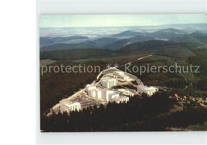 Hahnenklee-Bockswiese Harz Hochwald Ferienpark Fliegeraufnahme