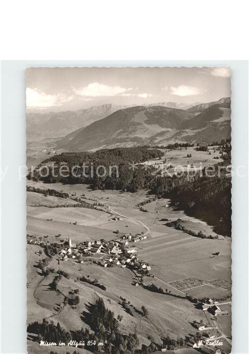 Missen Oberallgaeu Fliegeraufnahme