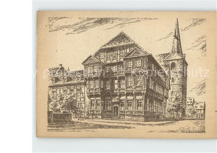 HILDESHEIM  CITY Neustaedter Schaenke Kuenstlerkarte