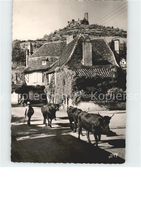 Saint-Cere Un coin du Boulevard Carnot