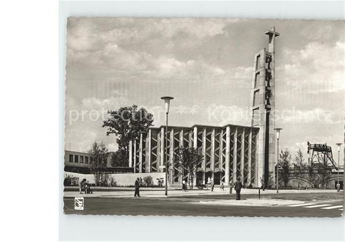 BERLIN  CITY Hansaviertel Sankt Ansgar Kirche