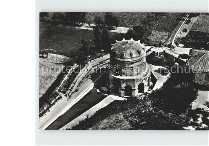 Ravenna Italia Theodoricus Mausoleum Fliegeraufnahme
