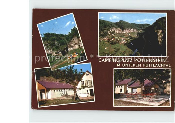 Pottenstein Oberfranken Campingplatz Pottenstein