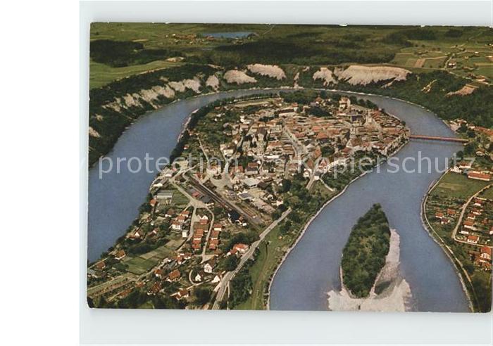 Wasserburg Inn Fliegeraufnahme