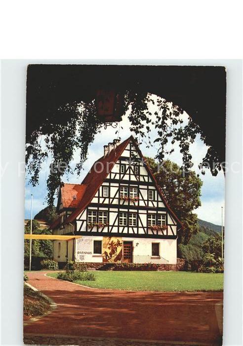 Oberweser Hessen Rathaus