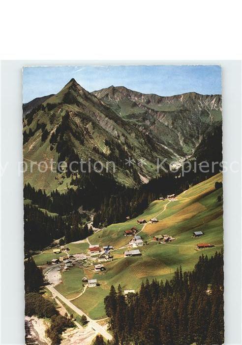 Baad Brand Guentlispitze Fliegeraufnahme