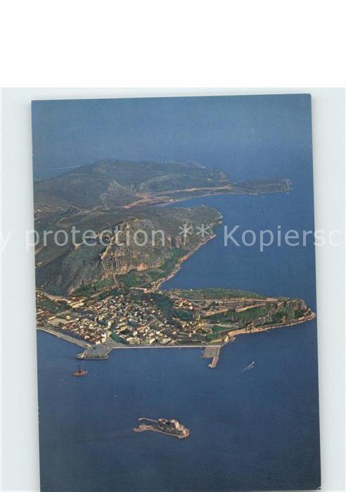 Nauplia Nauplion Fliegeraufnahme