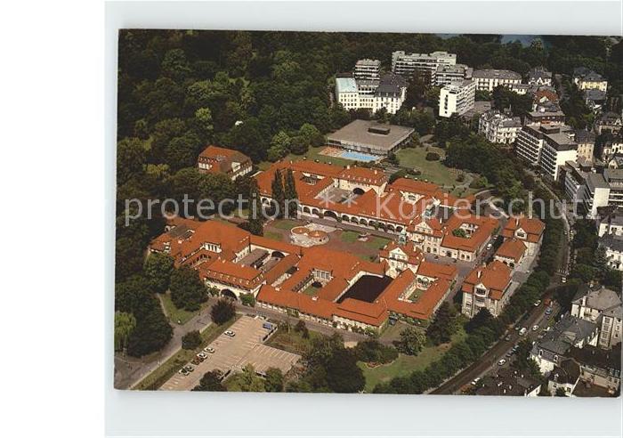 Bad Nauheim Sprudelhof Fliegeraufnahme