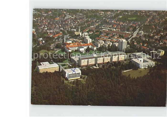 Muenchen Bayern Staedtisches Krankenhaus Fliegeraufnahme