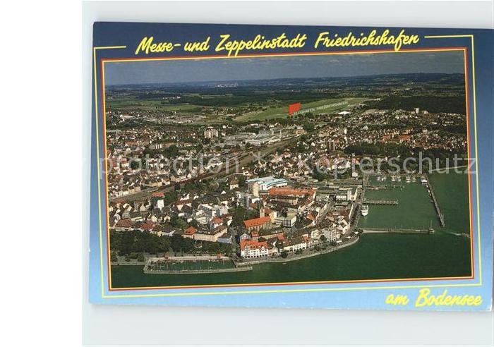 Friedrichshafen Bodensee Fliegeraufnahme