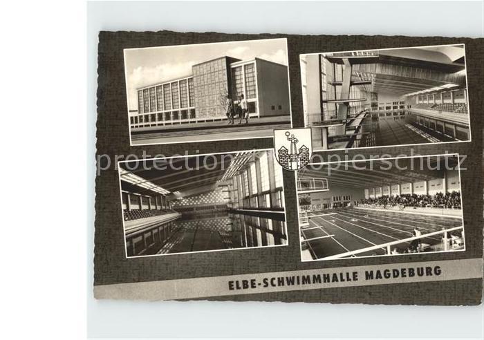 MAGDEBURG  CITY Elbe- Schwimmhalle