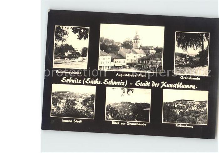 Sebnitz August- Bebel- Platz Grenzbaude Innere Stadt