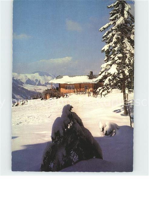 Fieberbrunn Tirol Sesselbahn Streuboeden Berghaus