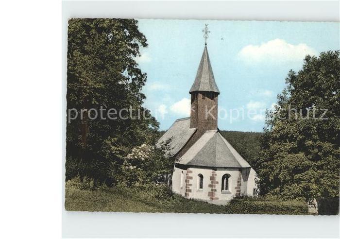 Koenigsfeld Schwarzwald Das Buchenberger Kirchlein