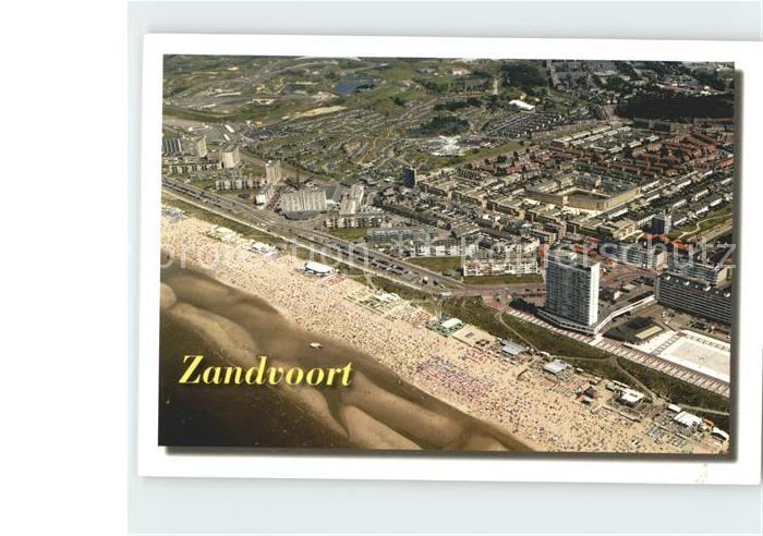 Zandvoort Holland Fliegeraufnahme