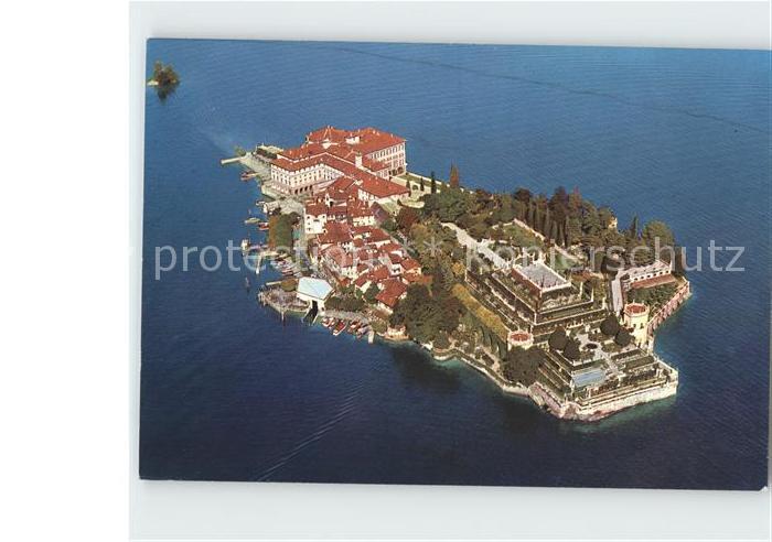 Lago Maggiore Fliegeraufnahme Isola Bella