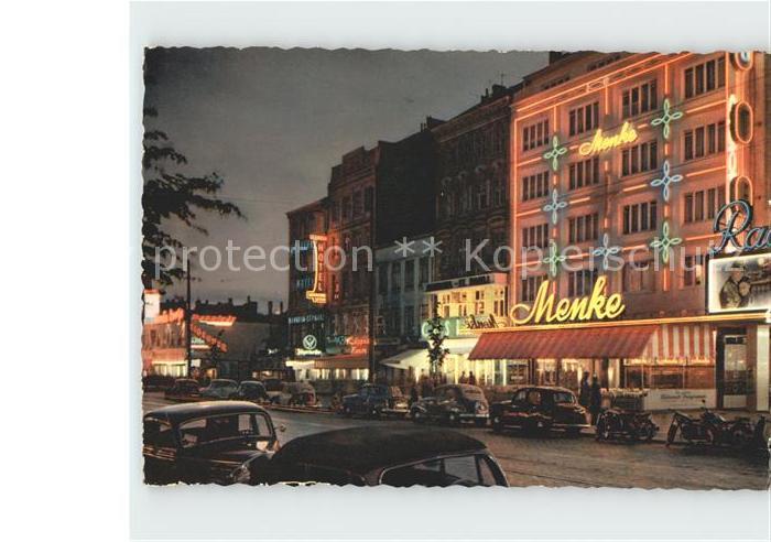HAMBURG CITY Sankt Pauli Reeperbahn