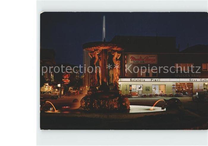 Cattolica Rimini Sirenen Brunnen