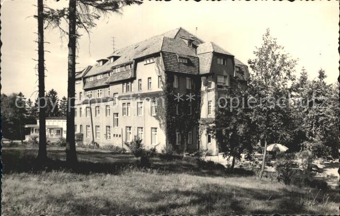 Friedrichsbrunn Harz Sanatorium Ernst Thaelmann