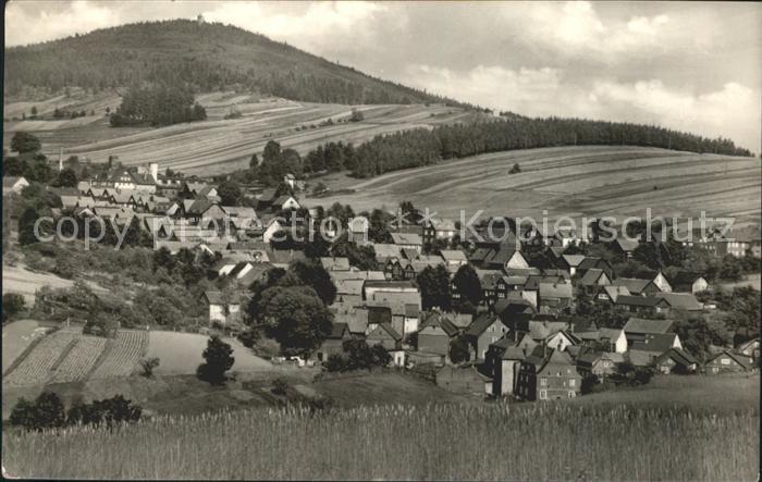 Meuselbach-Schwarzmuehle mit Meuselbacher Kuppe