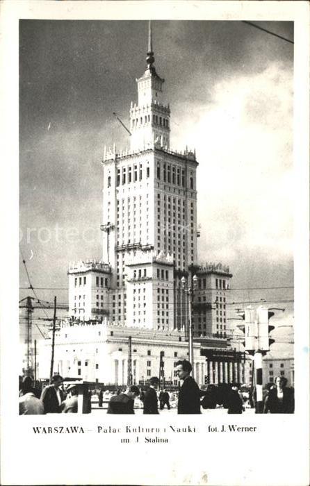 Warszawa Palac Kultury i Nauki