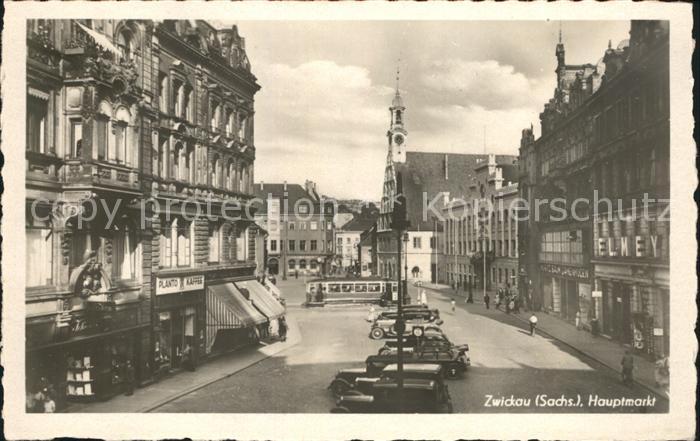 Zwickau Sachsen Hauptmarkt