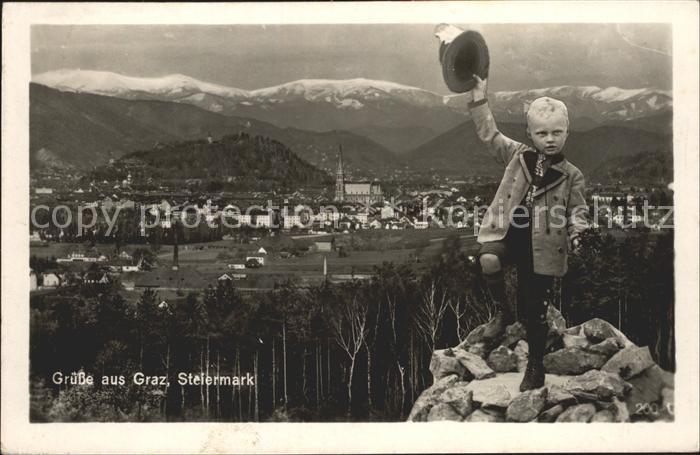 Graz Steiermark Panorama Kleiner Bergsteiger