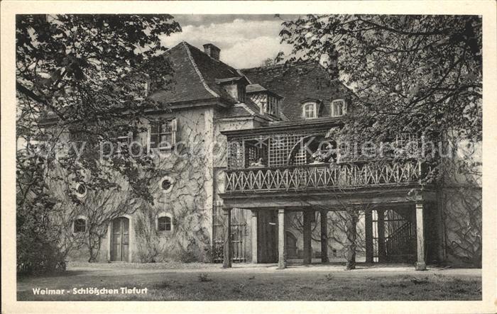 Weimar Thueringen Schloesschen Tiefurt