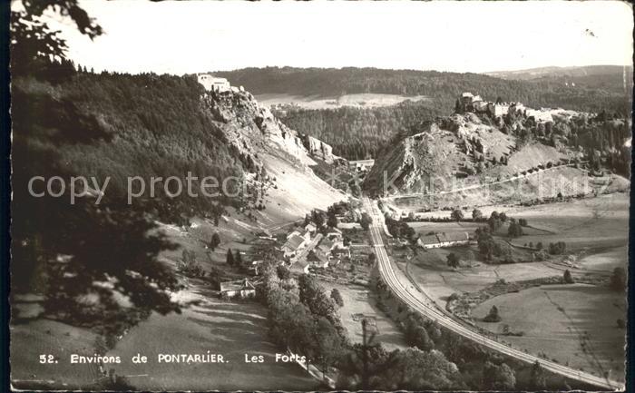 Pontarlier Doubs Les Forts la cluse et mijoux