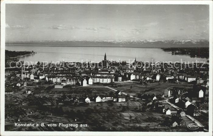 Konstanz Bodensee Fliegeraufnahme