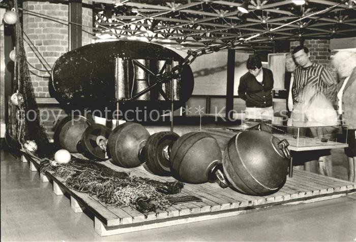 Stralsund Mecklenburg Vorpommern Meeresmuseum Grundschleppnetz