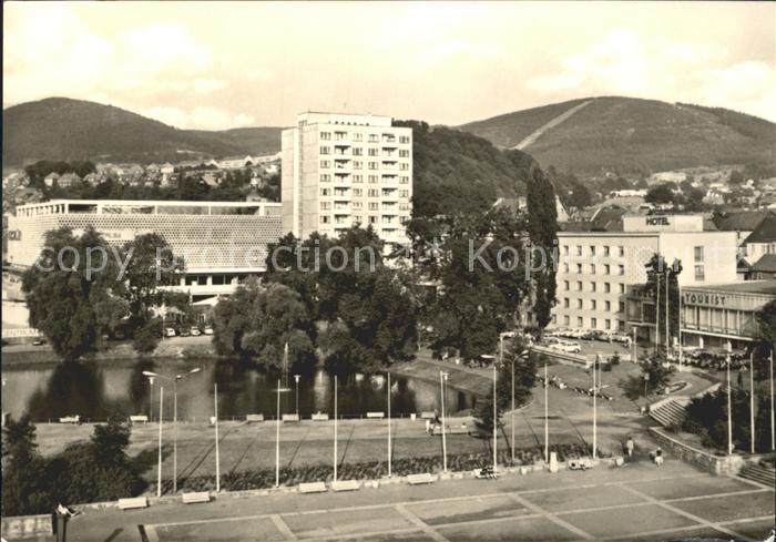 Suhl Thueringer Wald Centrum Warenhaus Interhotel Thueringen Tourist