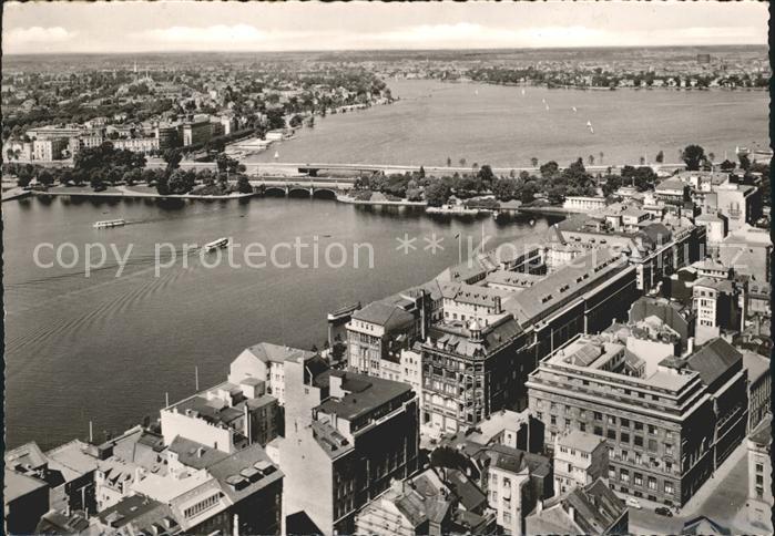 HAMBURG  CITY Binnen und Aussenalster