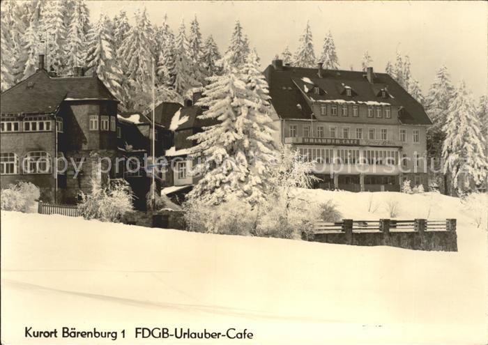 Baerenburg Sachsen FDGB Urlauber Cafe