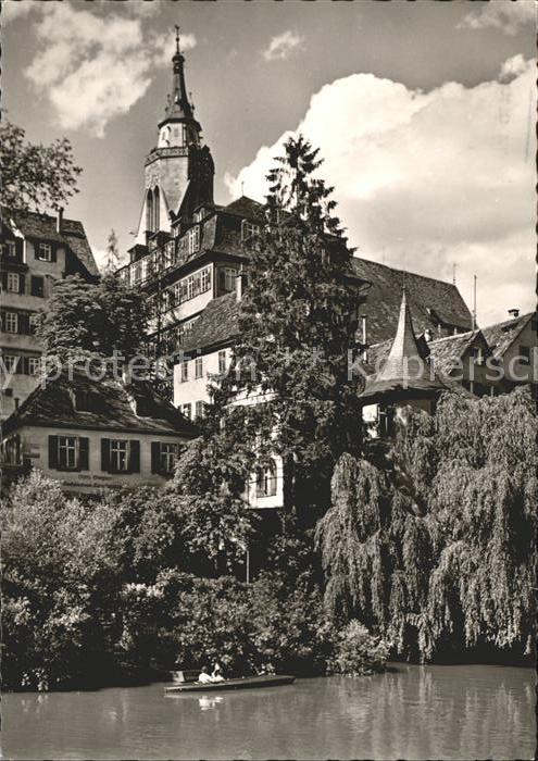 TueBINGEN BW Stiftskirche mit Hoelderlinturm